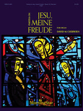 Partita on Jesu, meine Freude Organ sheet music cover
